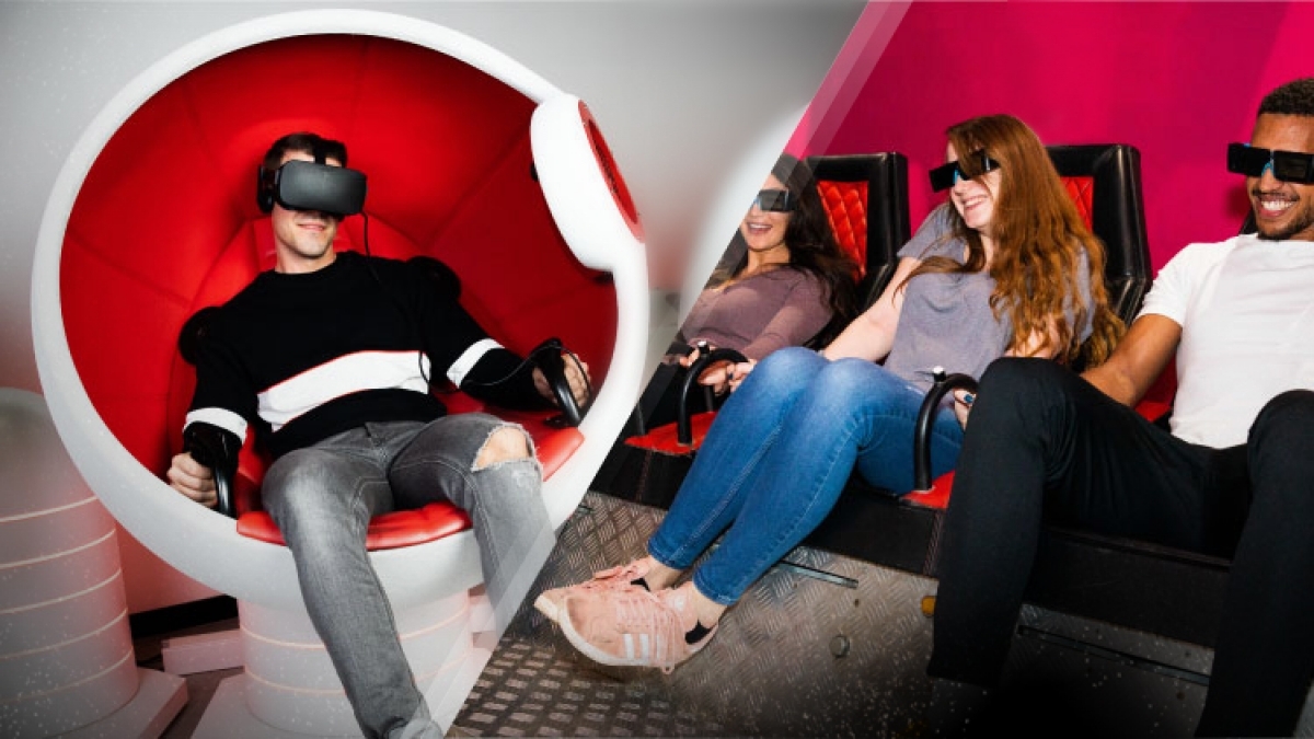 VR Sphere & 5D Cinema Combo